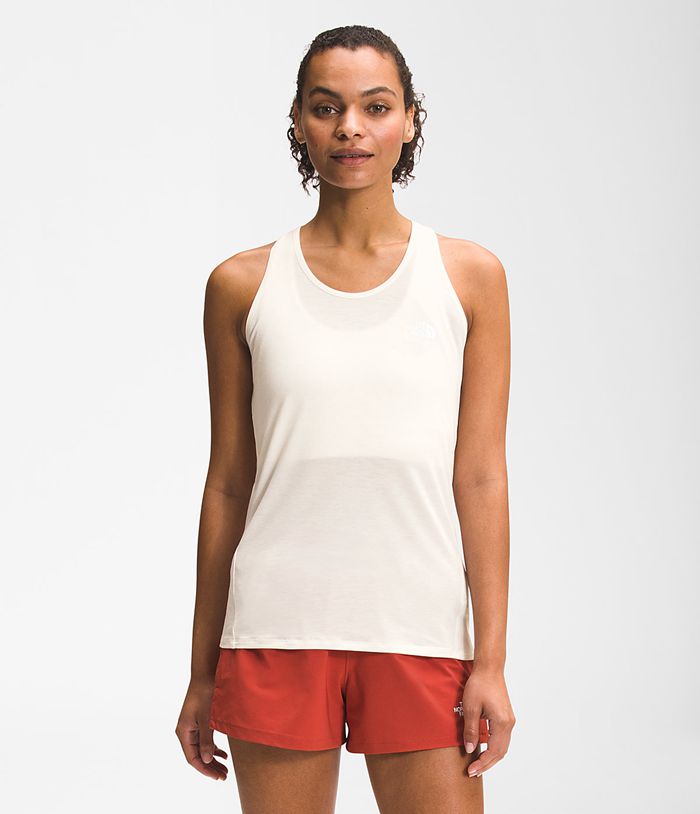 Tank Top The North Face Mujer Wander - Colombia ZNOFTS264 - Blancas